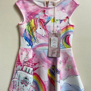 NWT Baby Sara Unicorn Dress